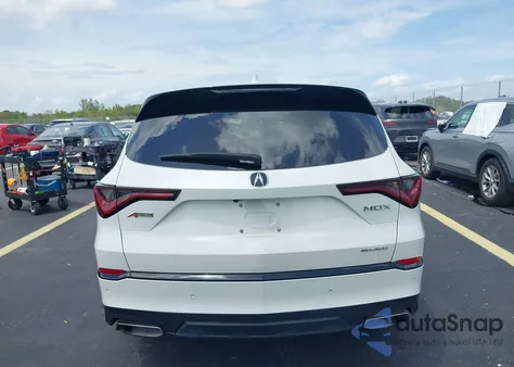 2024 Acura Mdx A-Spec z USA, uszkodzony, nr VIN 5J8YE1H07RL010388